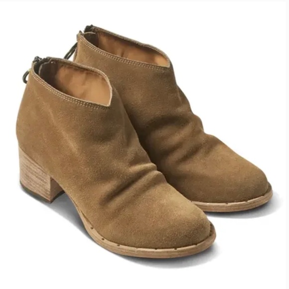 Beek Eaglet Suede Ankle Boots Chestnut SZ 9.5 - Picture 1 of 16